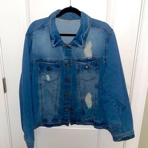 Plus size Jean jacket